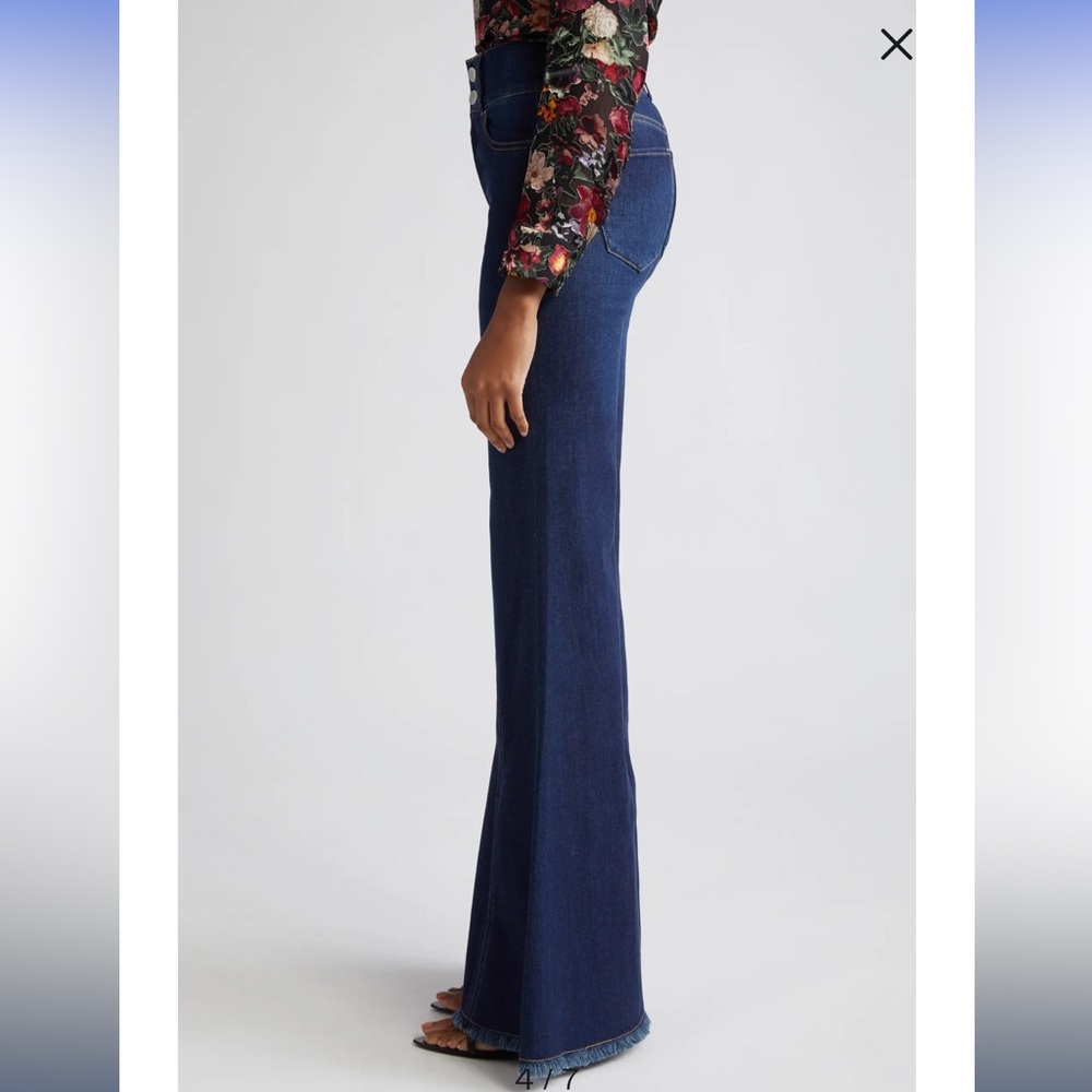 High Waist Ruffle Flare Leg Jeans Alice + Olivia sz 27 NWOT
Dream On - Picture 4 of 8